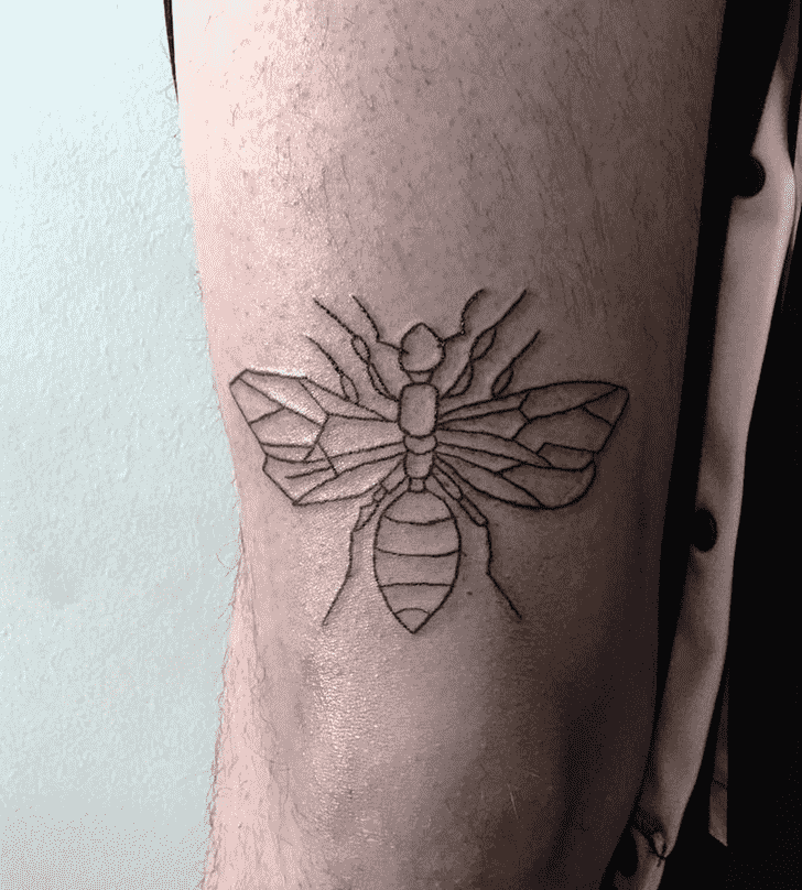 Bee Tattoo Portrait