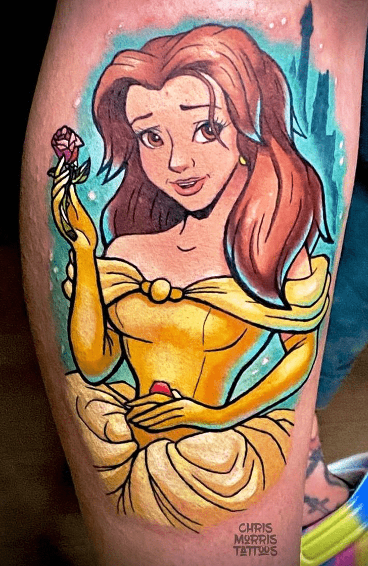 Belle Tattoo Figure