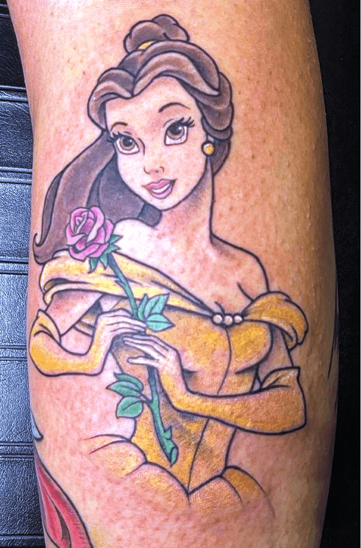 Belle Tattoo Figure