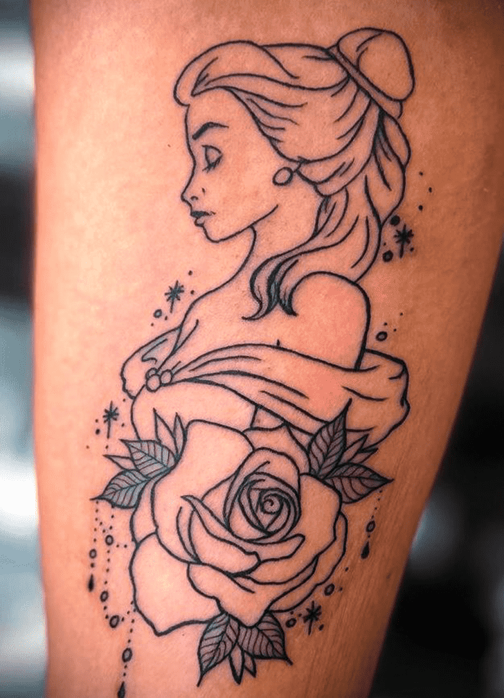 Belle Tattoo Photograph