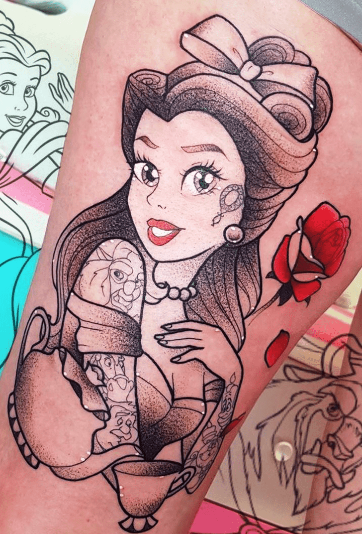 Belle Tattoo Photos