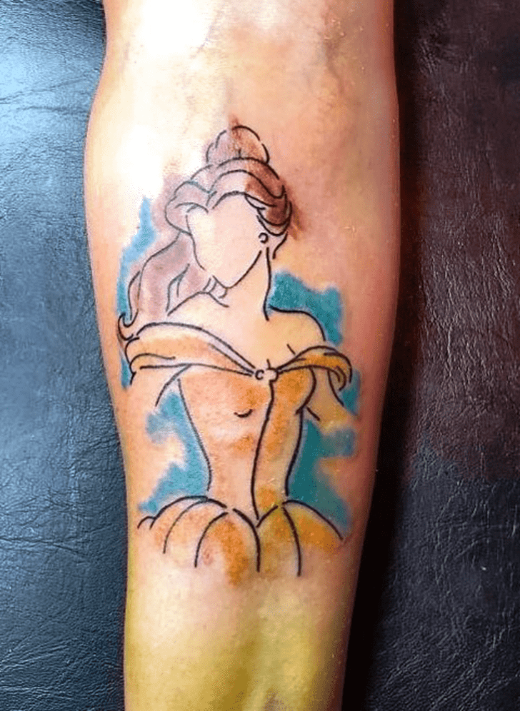 Belle Tattoo Figure