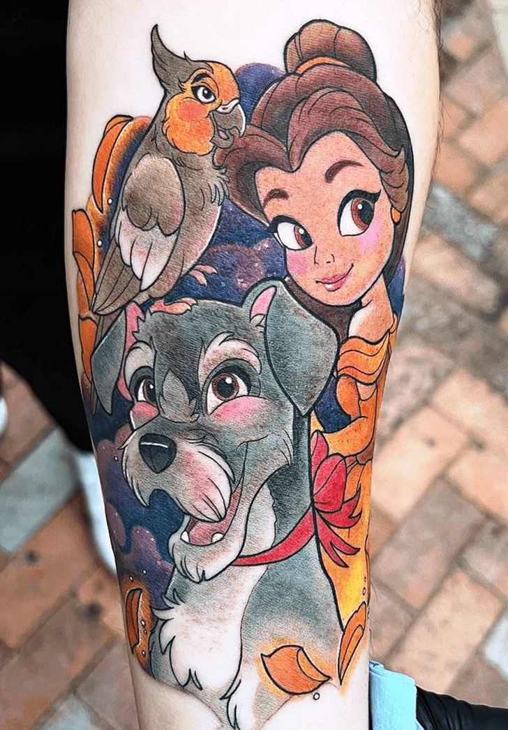 Belle Tattoo Picture