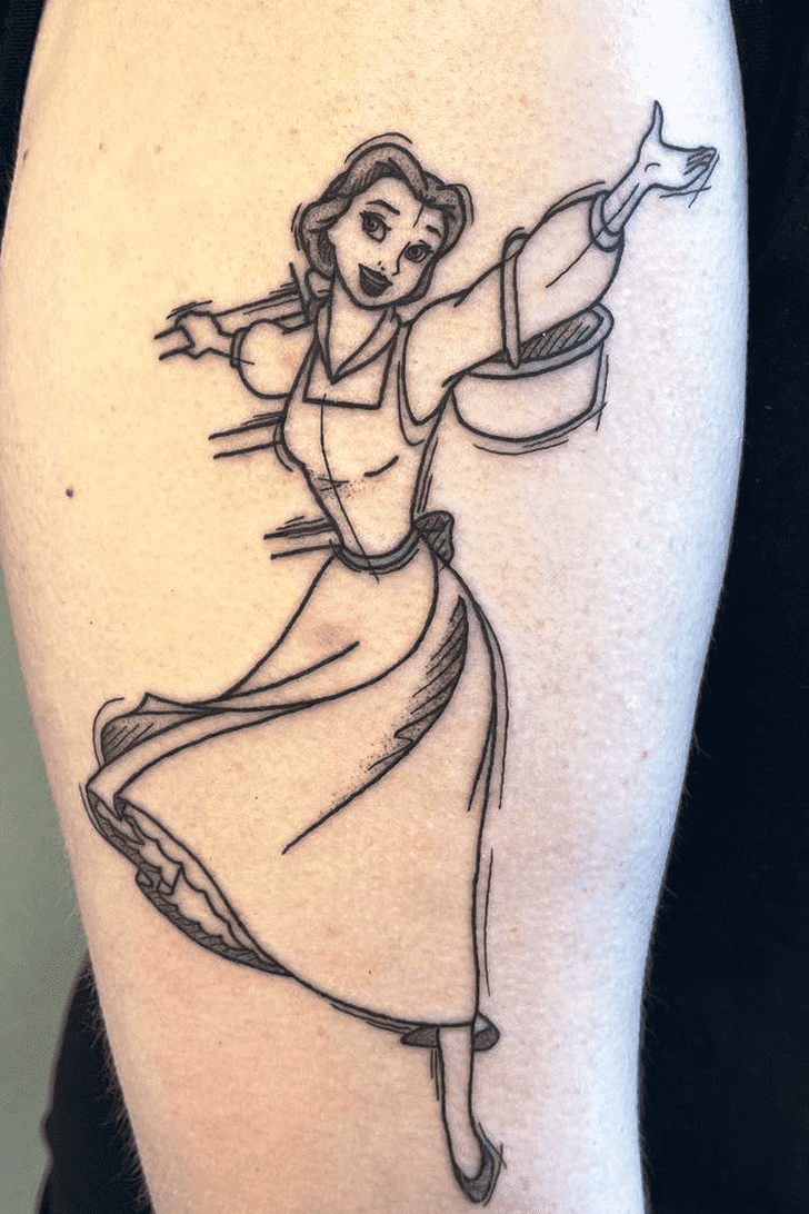 Belle Tattoo Portrait