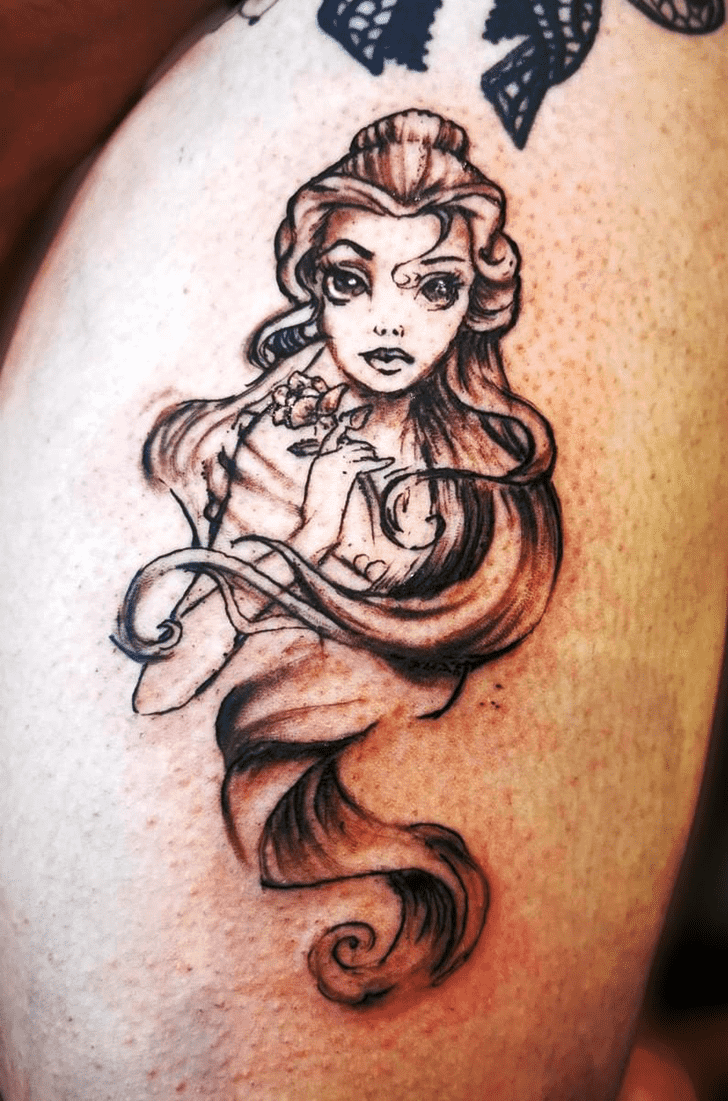 Belle Tattoo Shot