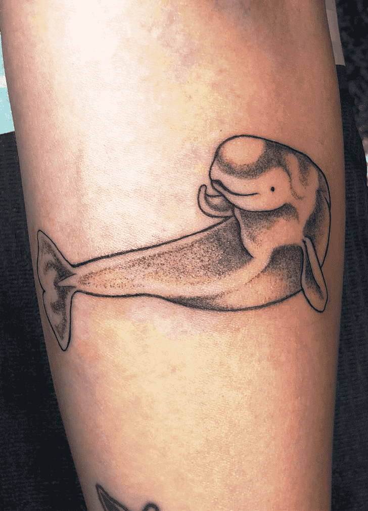 Beluga Tattoo Portrait