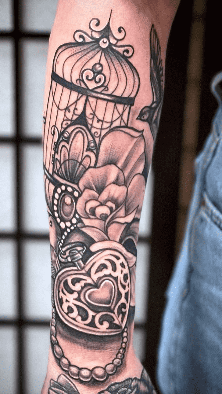 Bird Cage Tattoo Ink