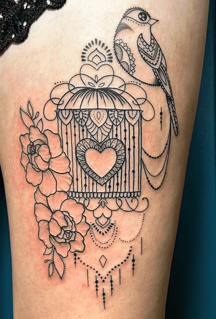 Bird Cage Tattoo Snapshot