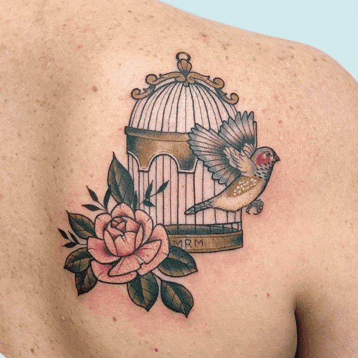 Bird Cage Tattoo Photograph