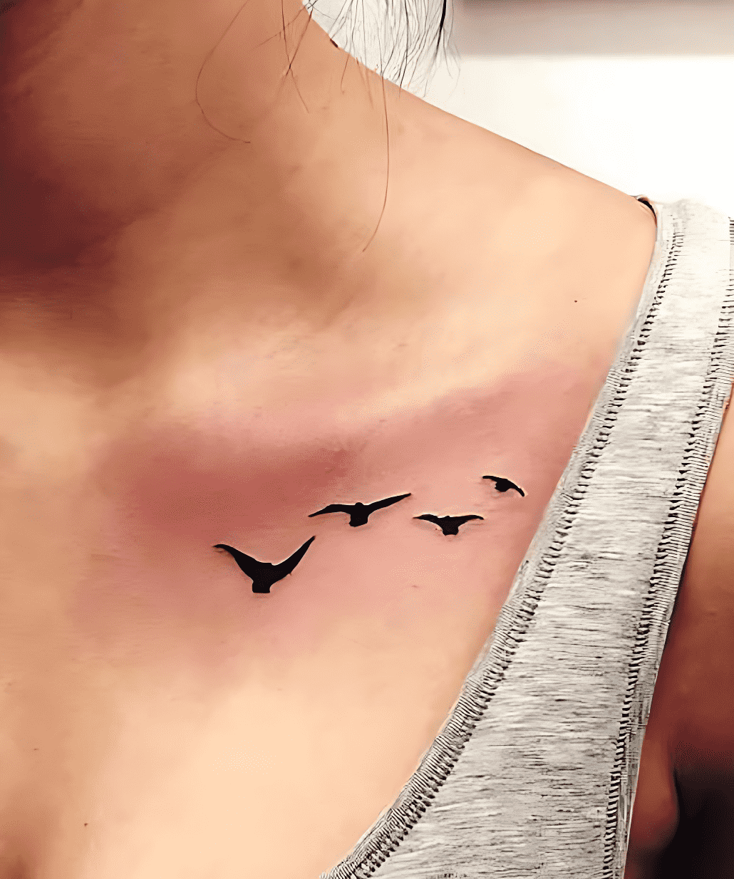 Bird Flying Tattoo Picture