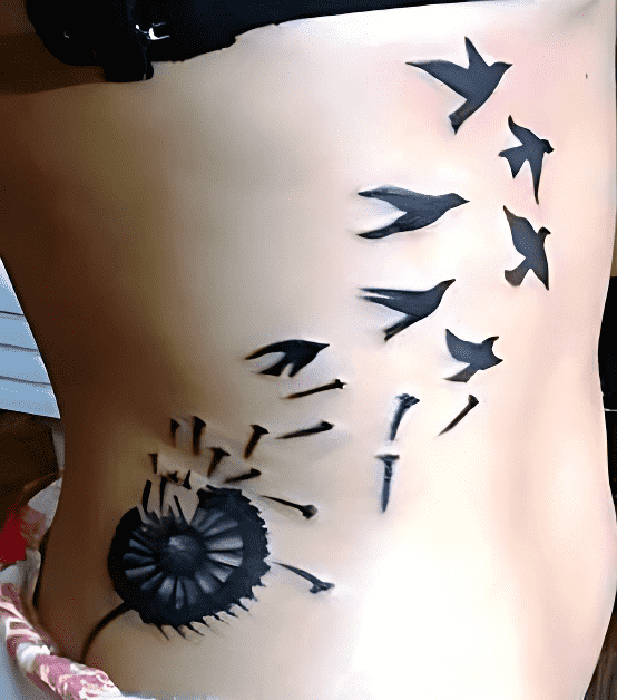 Bird Flying Tattoo Photos