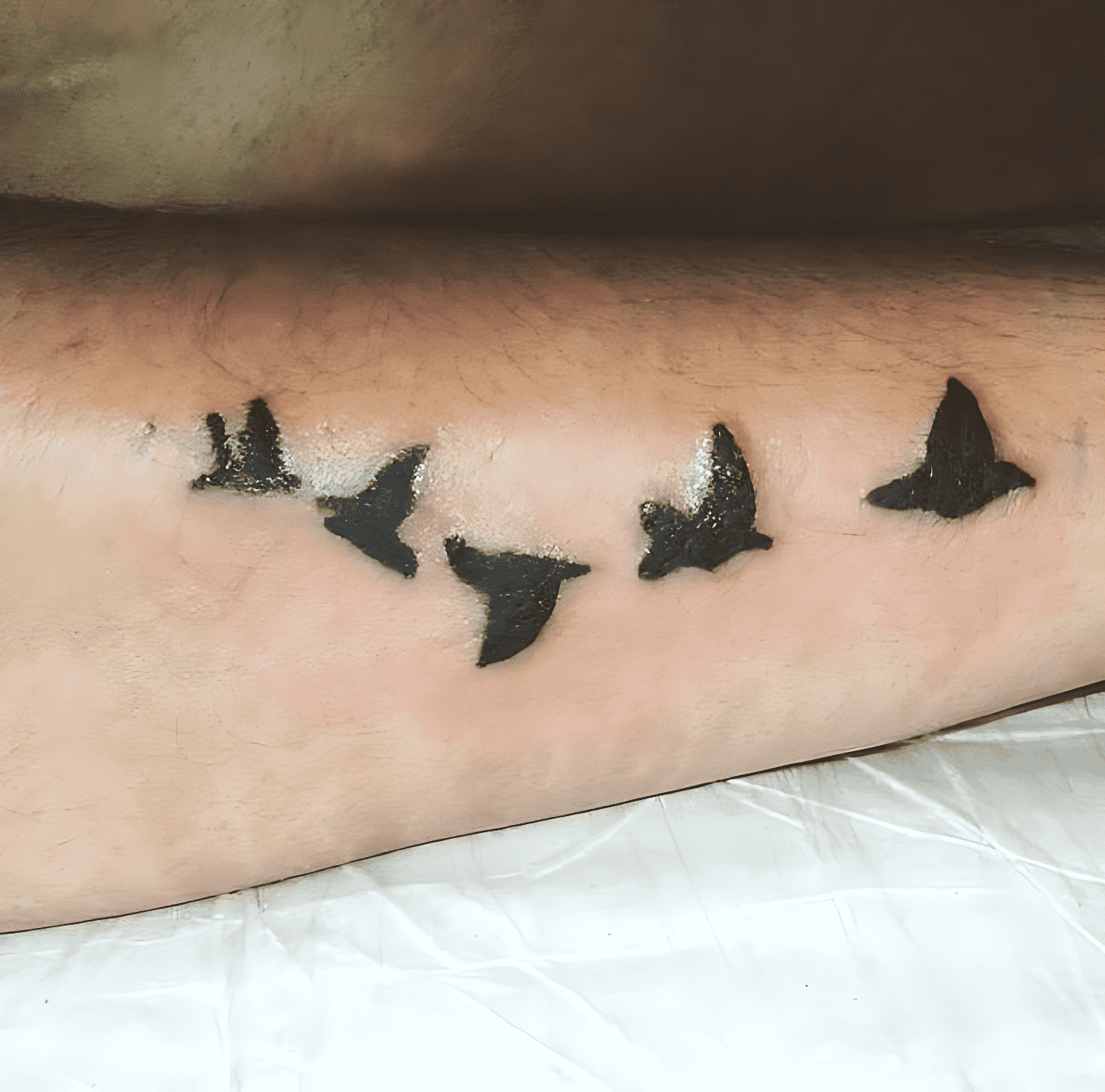 Bird Flying Tattoo Snapshot