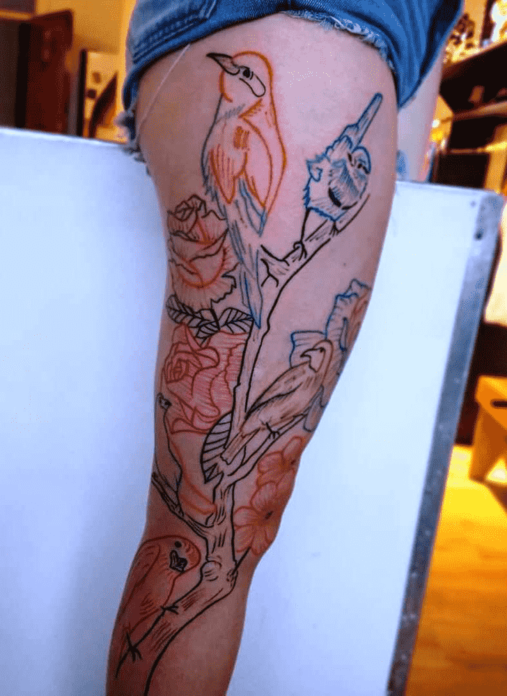 Bird Tattoo Design Image