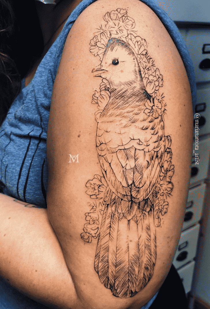 Bird Tattoo Photograph