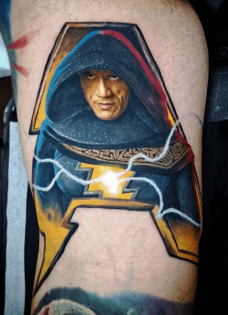 Black Adam Tattoo Picture