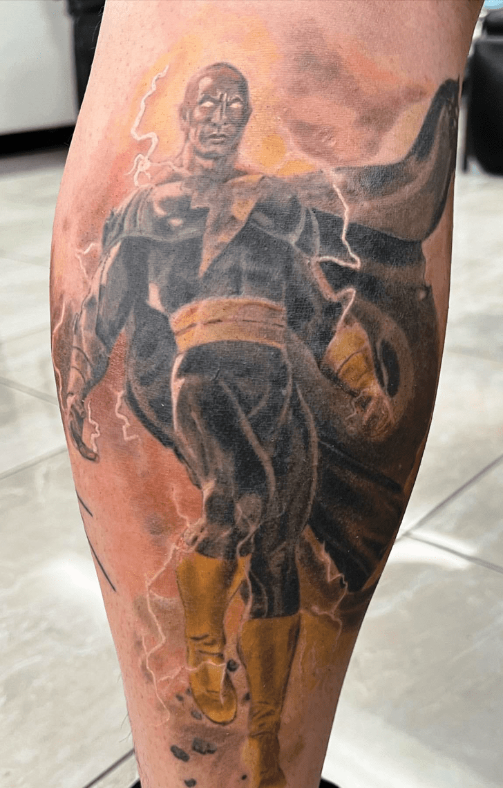 Black Adam Tattoo Photos