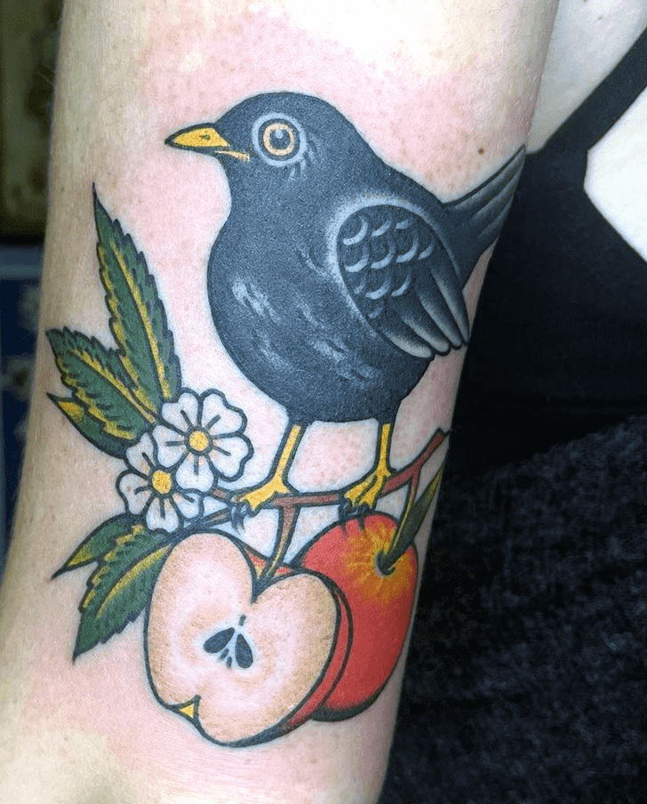 Black Bird Tattoo Photos