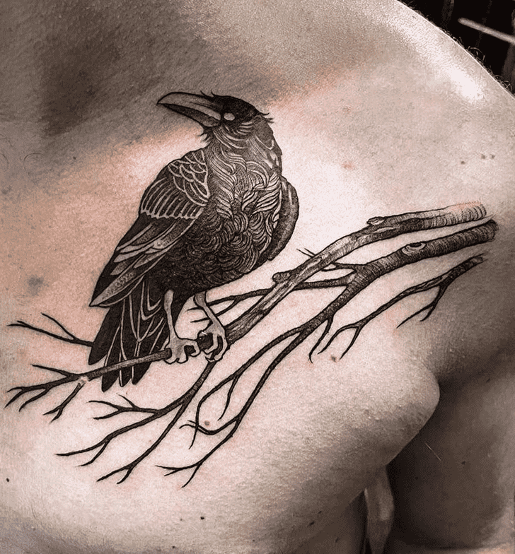 Black Bird Tattoo Ink