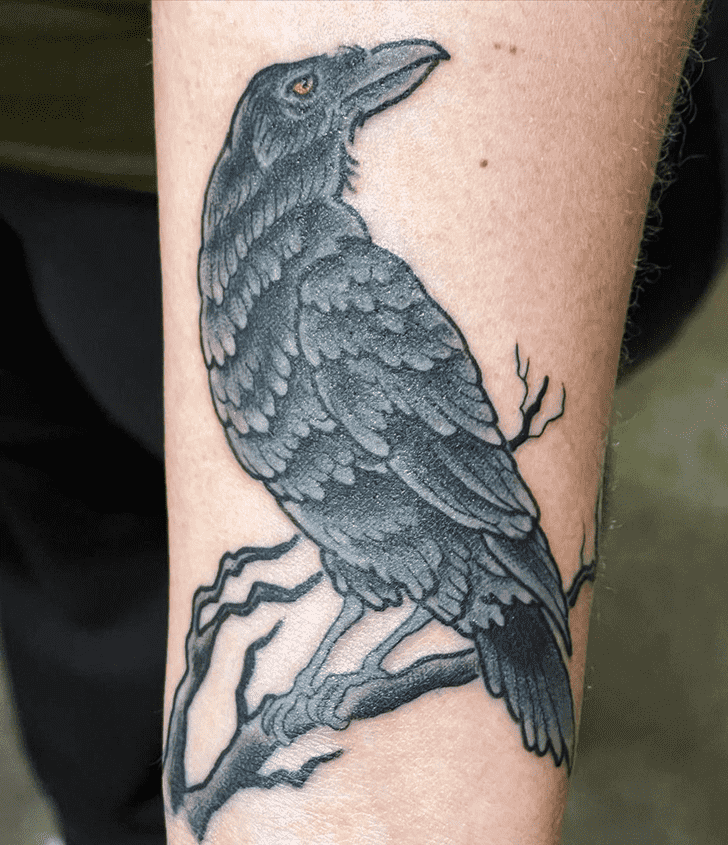 Black Bird Tattoo Ink