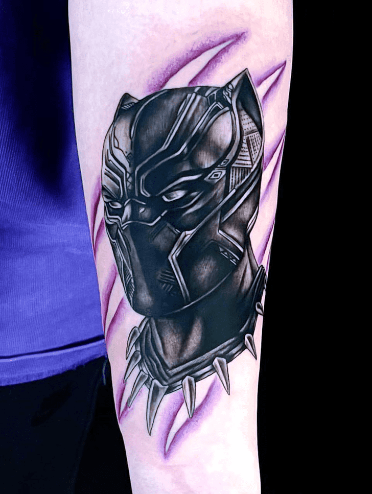 Black Panther Tattoo Photos