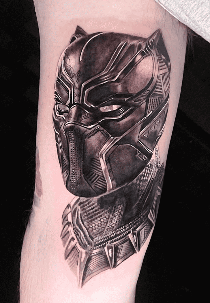 Black Panther Tattoo Snapshot