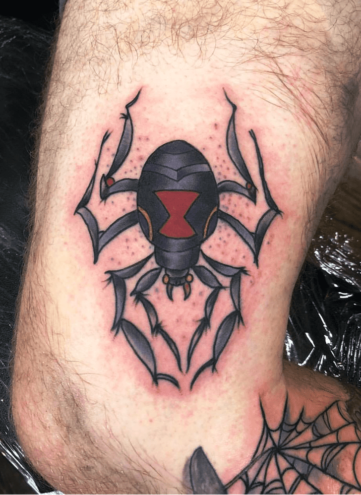 Black Widow Spider Tattoo Picture