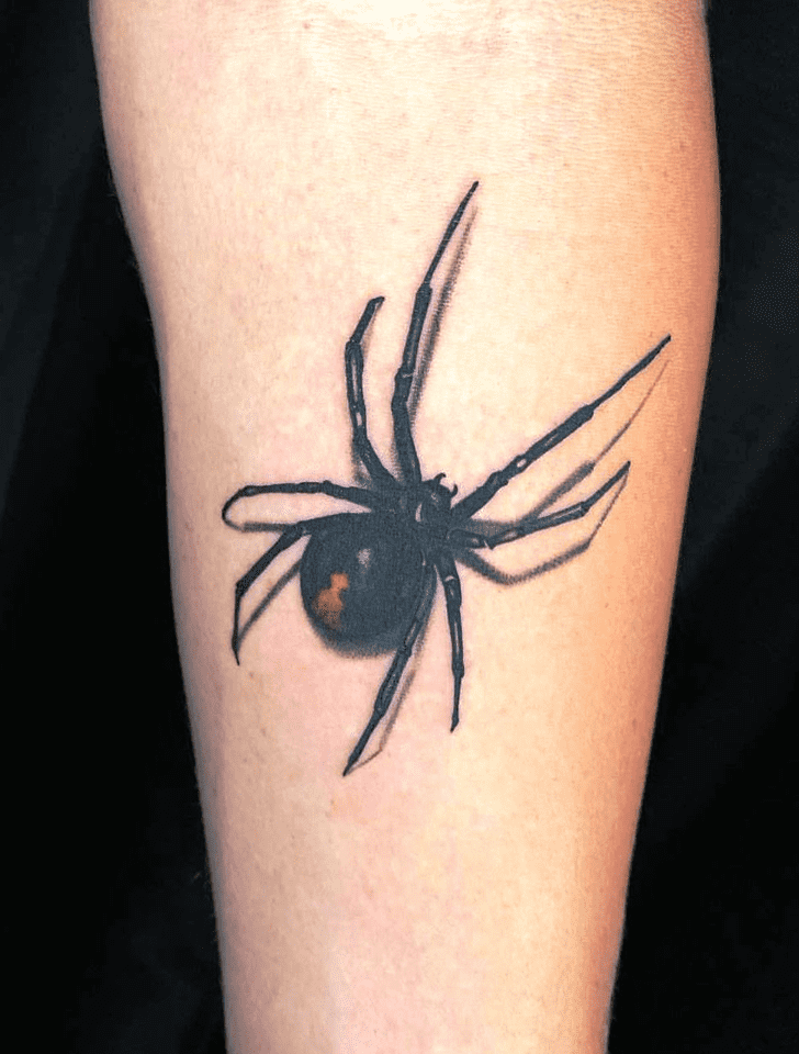 Black Widow Spider Tattoo Photos