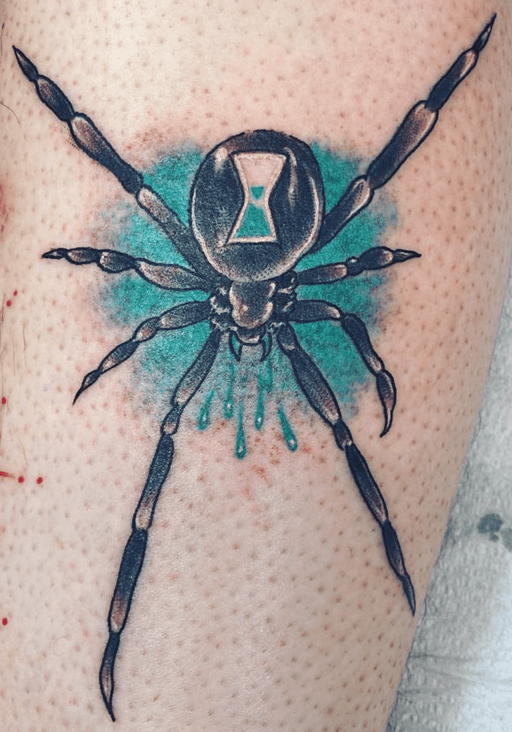 Black Widow Spider Tattoo Snapshot