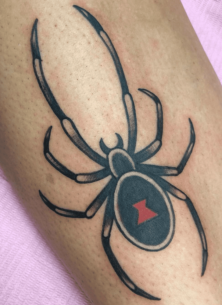 Black Widow Spider Tattoo Photos