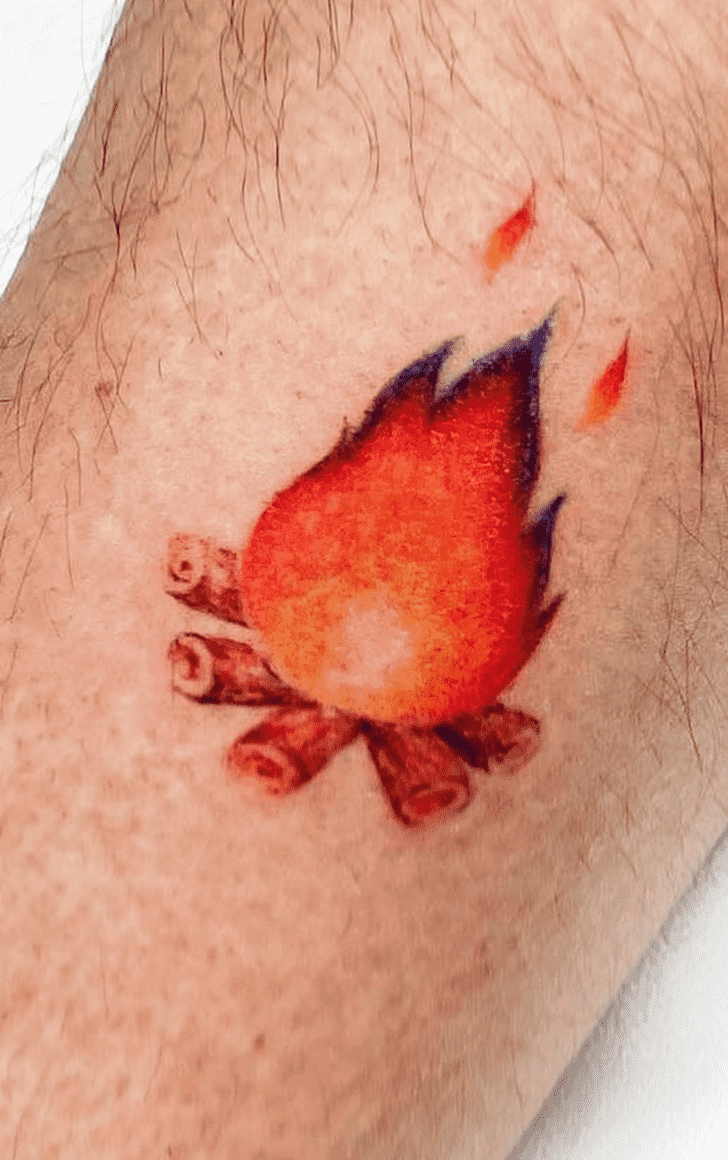 Bonfire Tattoo Photograph