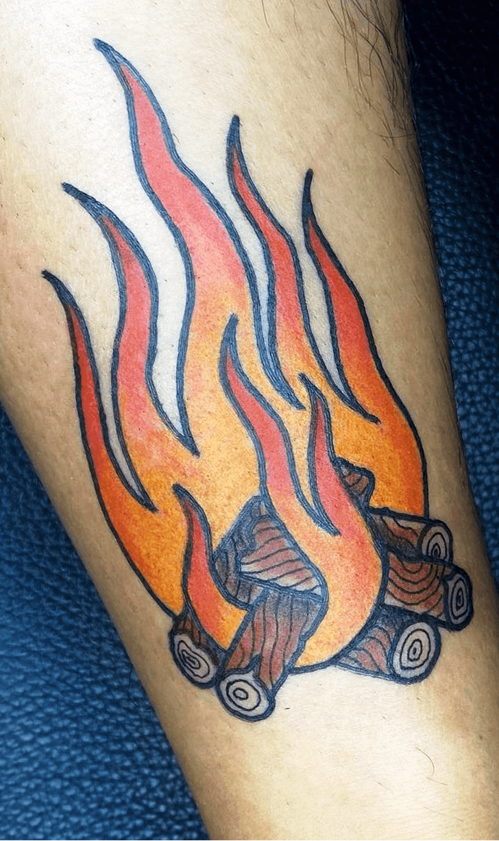 Bonfire Tattoo Ink