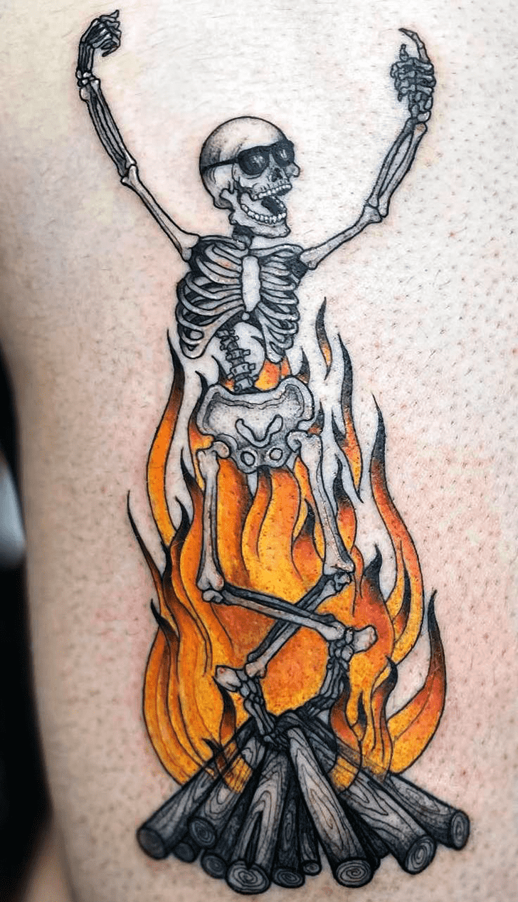 Bonfire Tattoo Photos