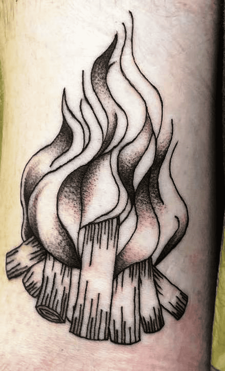 Bonfire Tattoo Picture