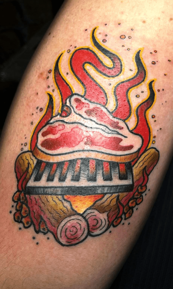 Bonfire Tattoo Photo