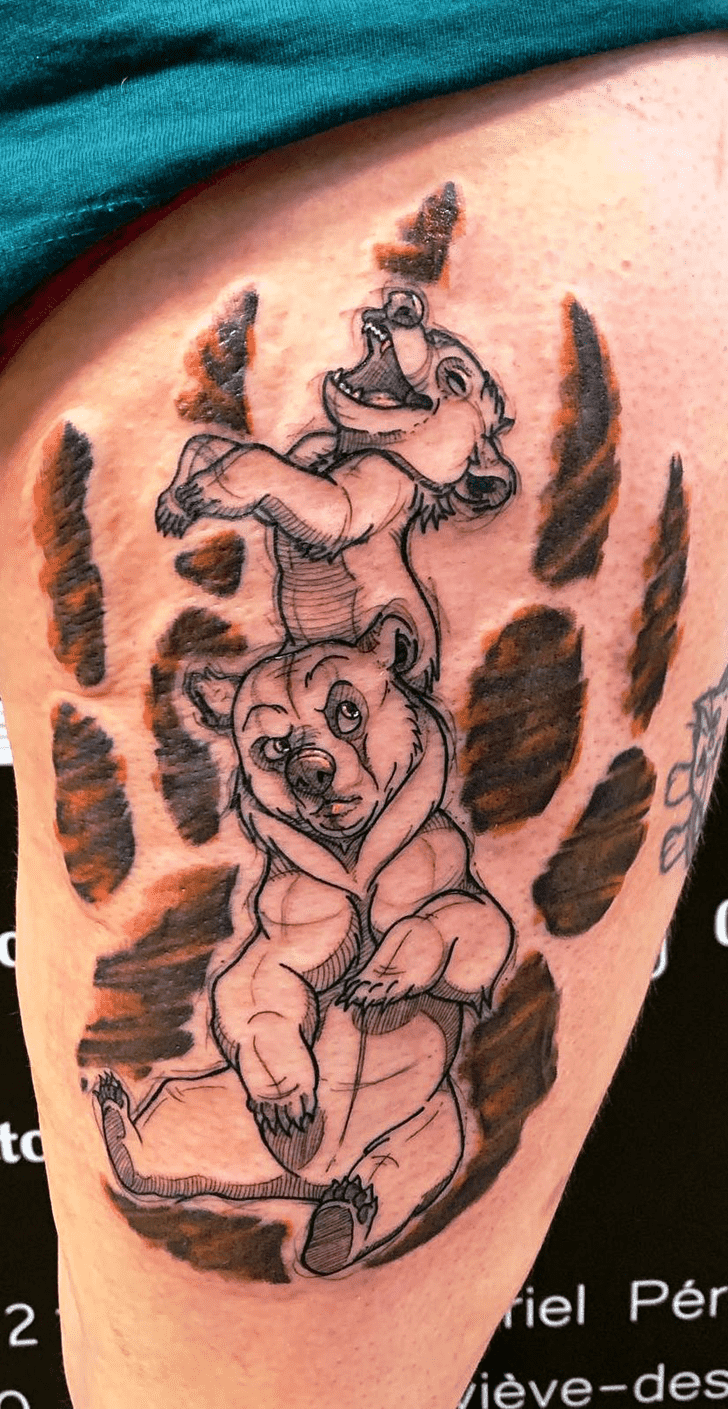 Brother Bear Tattoo Shot