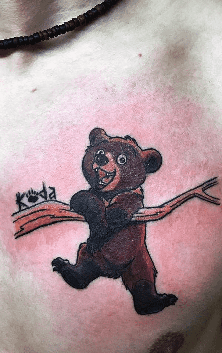 Brother Bear Tattoo Portrait