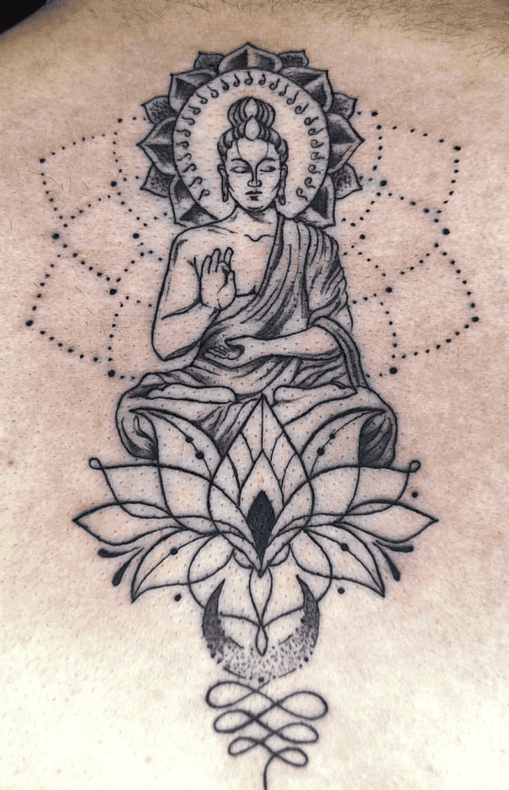 Buddha Tattoo Figure