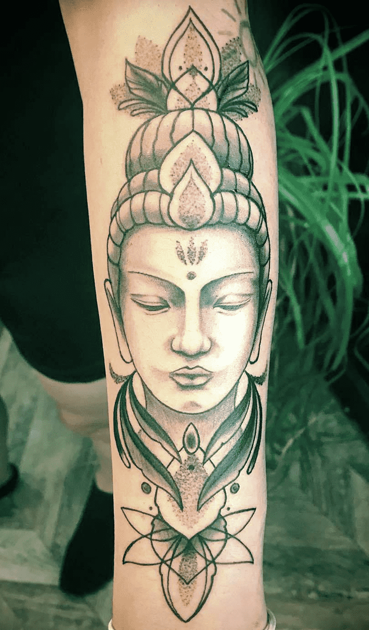 Buddha Tattoo Figure