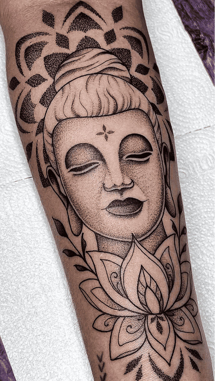 Buddha Tattoo Portrait