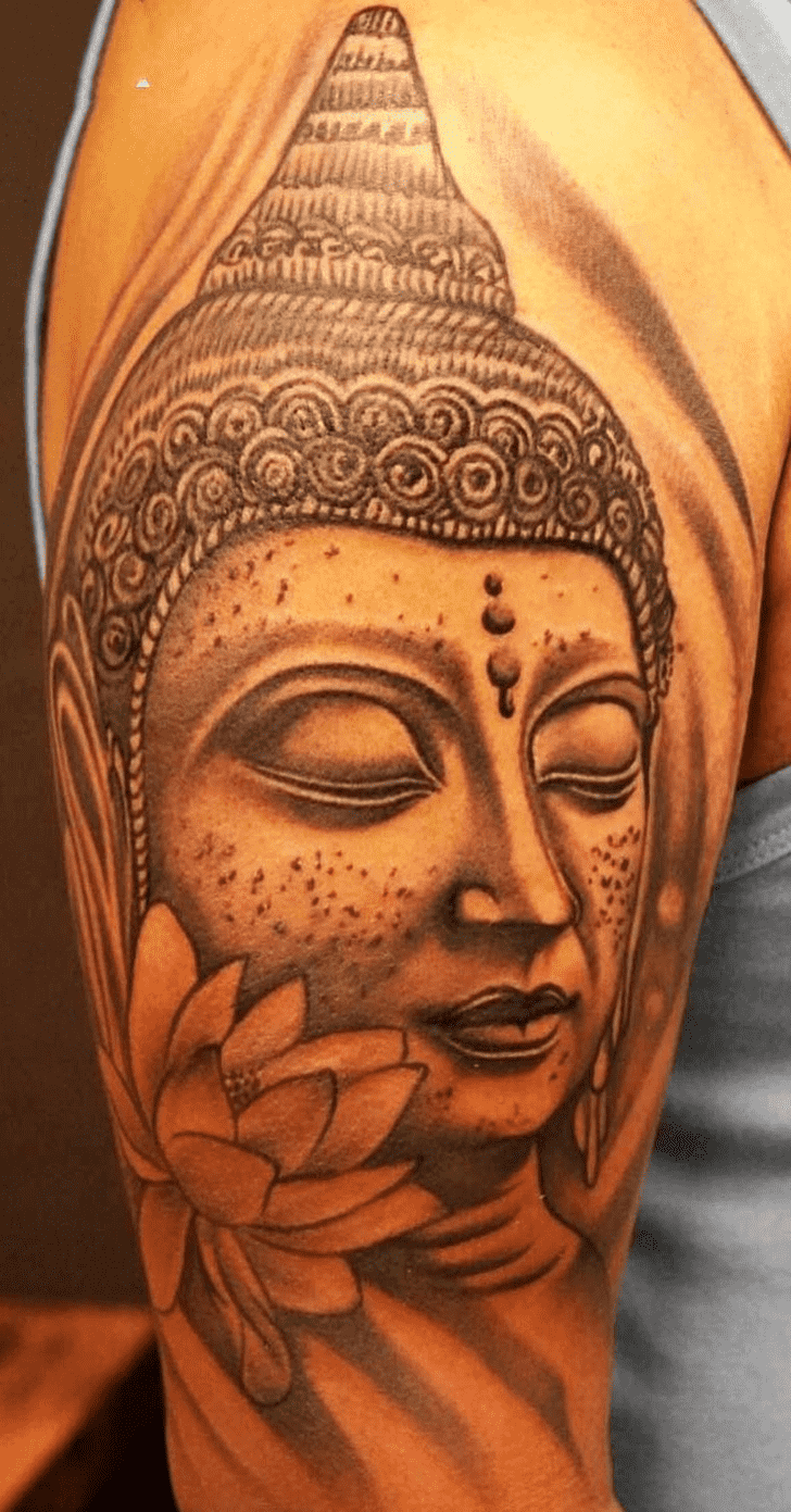 Buddha Tattoo Shot