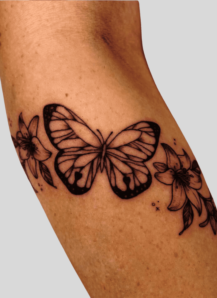 Butterfly Tattoo Portrait