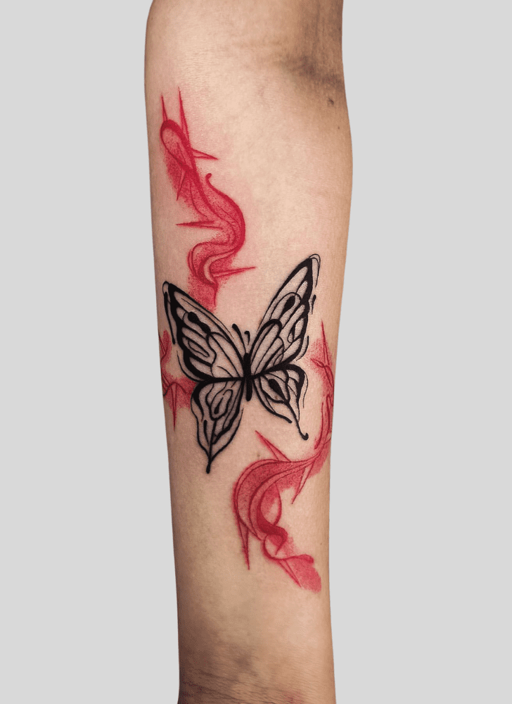 Butterfly Tattoo Figure