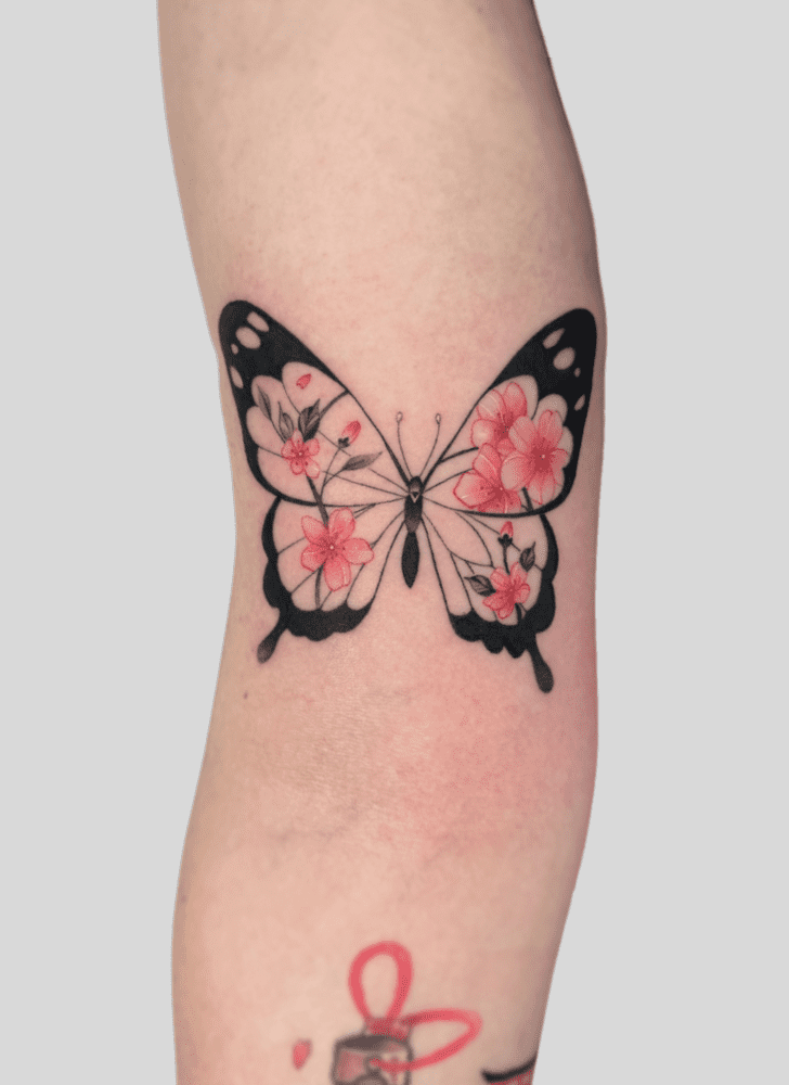 Butterfly Tattoo Portrait