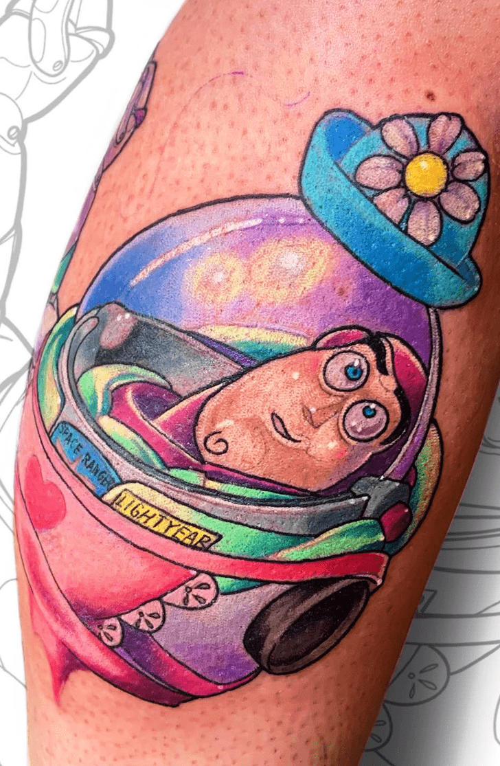 Buzz Lightyear Tattoo Portrait