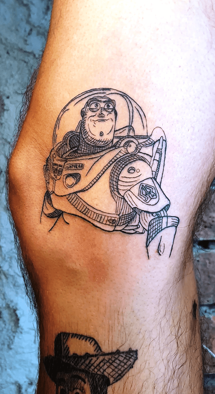 Buzz Lightyear Tattoo Ink