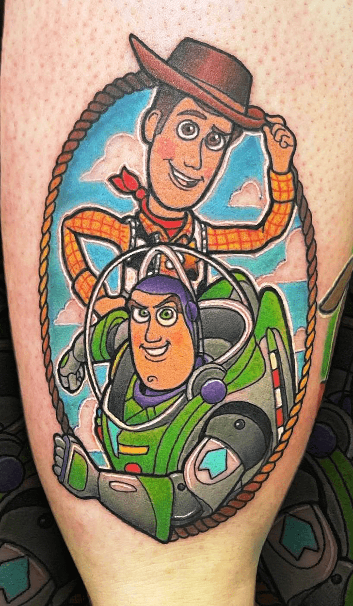 Buzz Lightyear Tattoo Shot