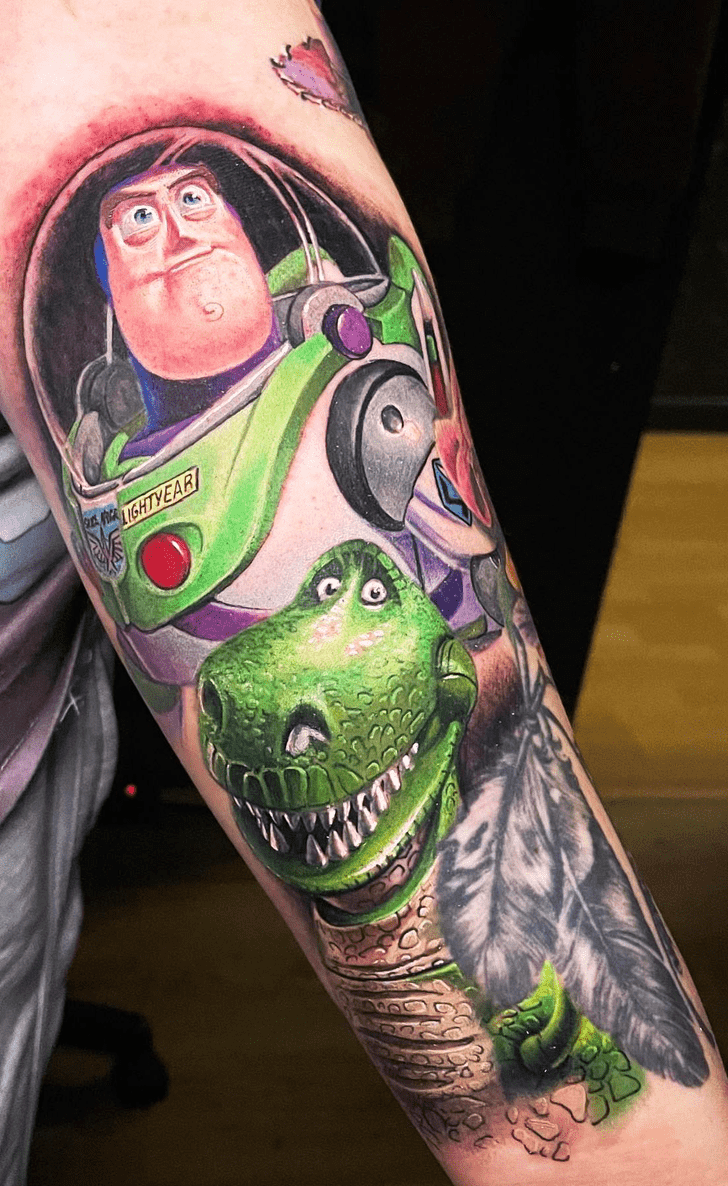 Buzz Lightyear Tattoo Photograph