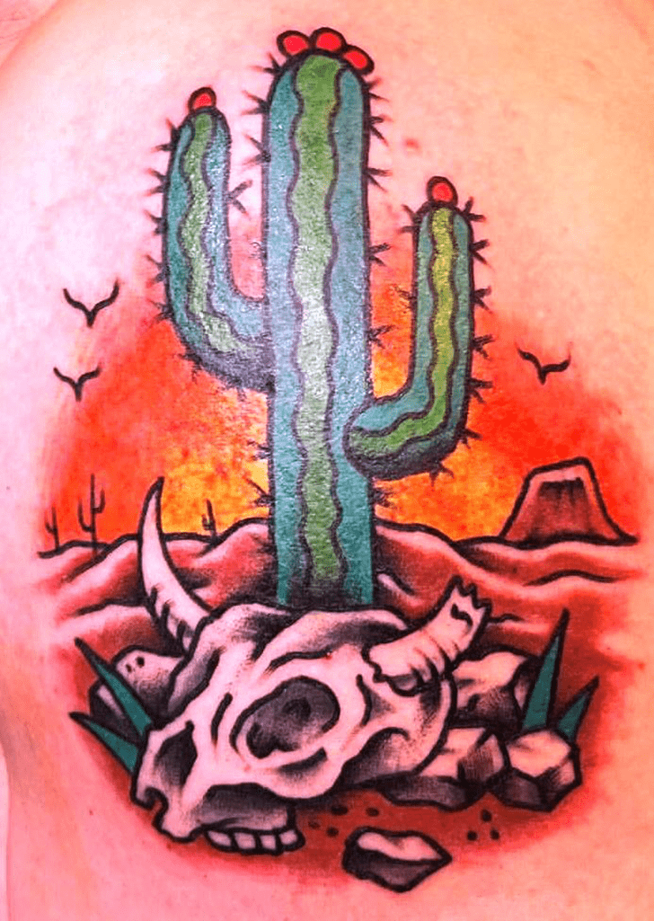 Cactus Tattoo Figure