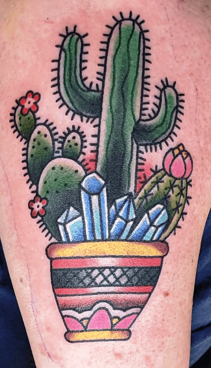 Cactus Tattoo Shot