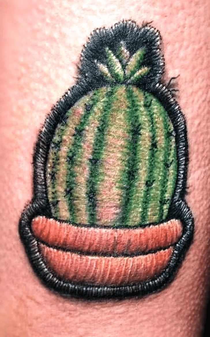 Cactus Tattoo Design Image